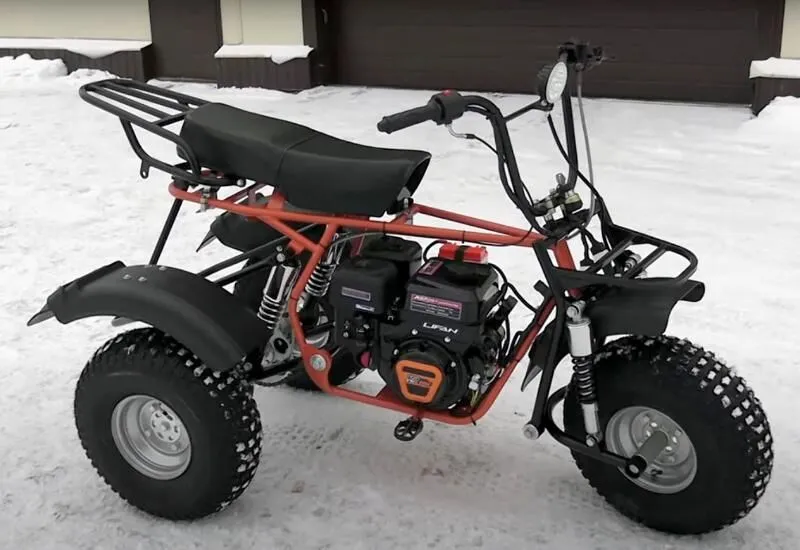 Трицикл ТРИТОН 2, САФАРИ 3LЕ- 8 (длинное седло)