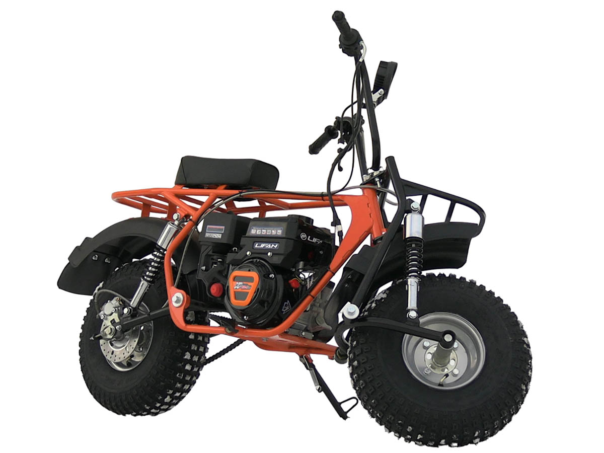 Мотоцикл СКАУТ САФАРИ 3L- 8+ BIGFOOT (ФАРА, перед и зад подвес. KP230 -8 л.с.,руч.старт, диск торм)