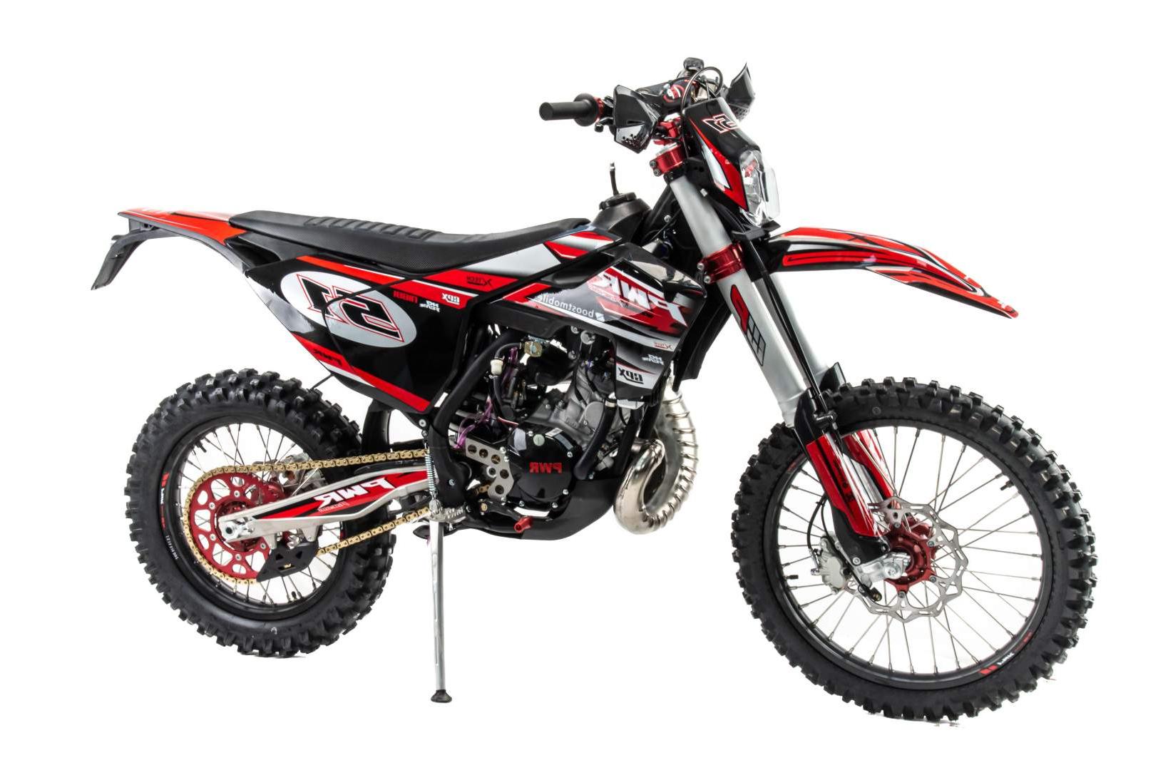 Мотоцикл Кросс PWR FS250 (2-STROKE) красный