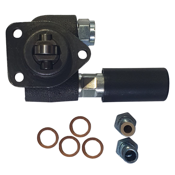 Насос ручной (помпа подкачки) топлива на ТНВД (ЛЕВЫЙ) 242/244