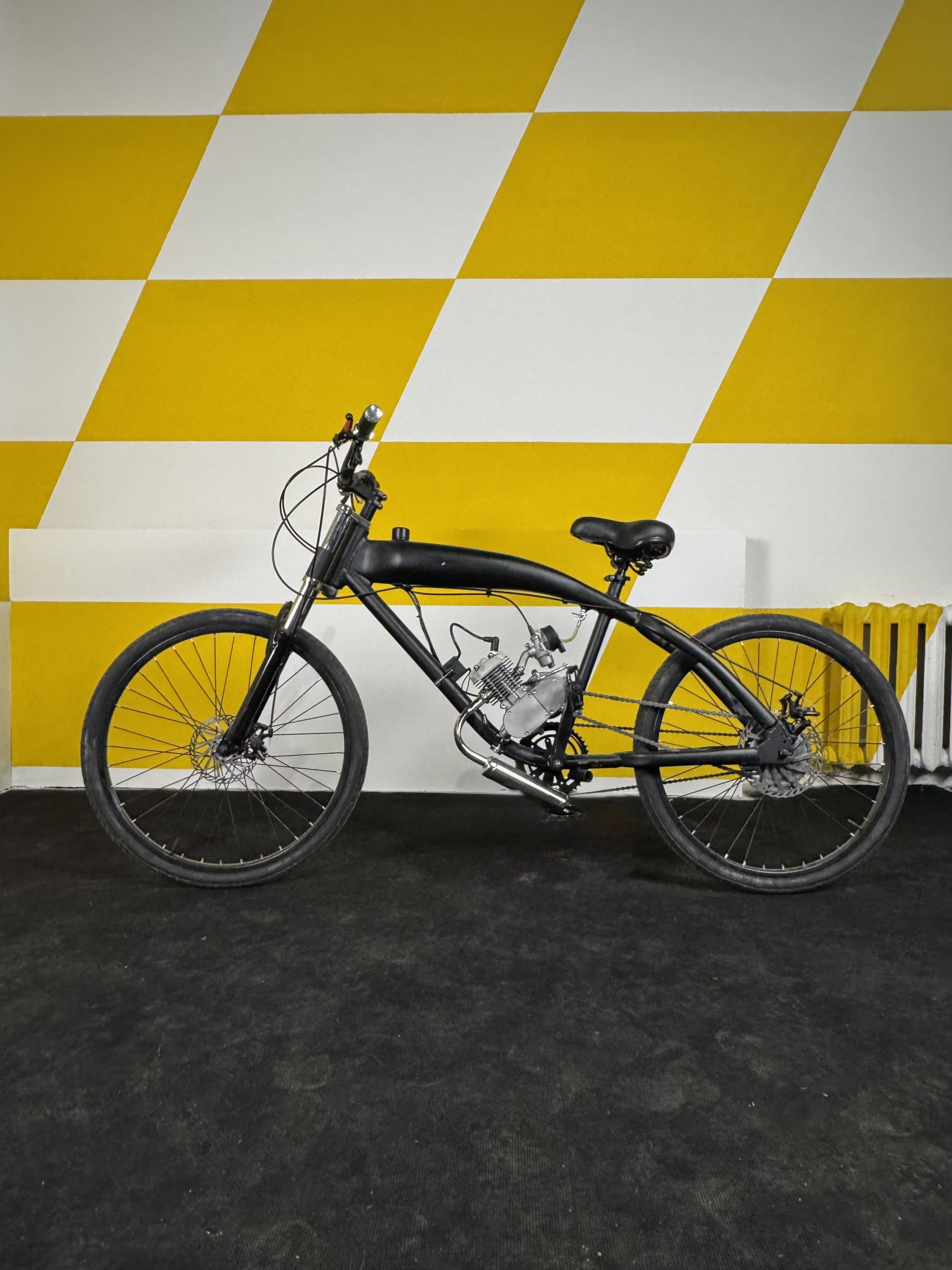 Мотовелосипед Zeda Angel 80cc бак в раме