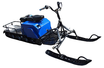 Мотобуксировщик с лыжным модулем 20 л.с, С РЕВЕРСОМ ЛИДЕР-3H-4Т-20АП, LONG ГИДРАВЛ., РЫЧАЖ, ПОДОГРЕВ