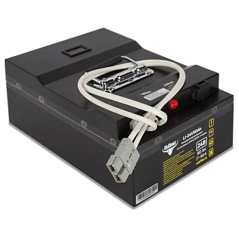 Литиевый тяговый аккумулятор RuTrike (18650 MnCoNi) 24V50A/H