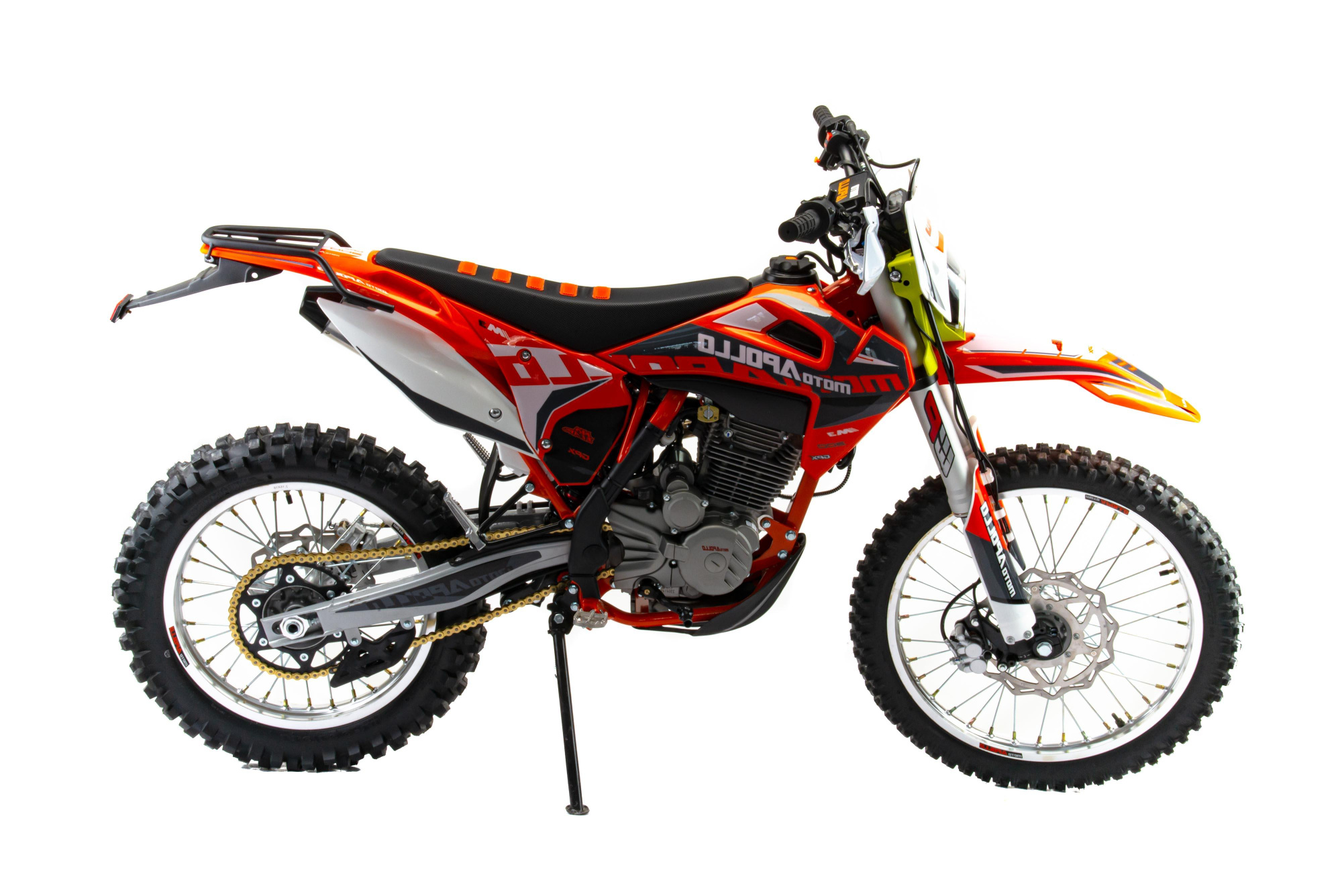 Мотоцикл Кросс Moto Apollo M3 300 (175FMM) оранжевый