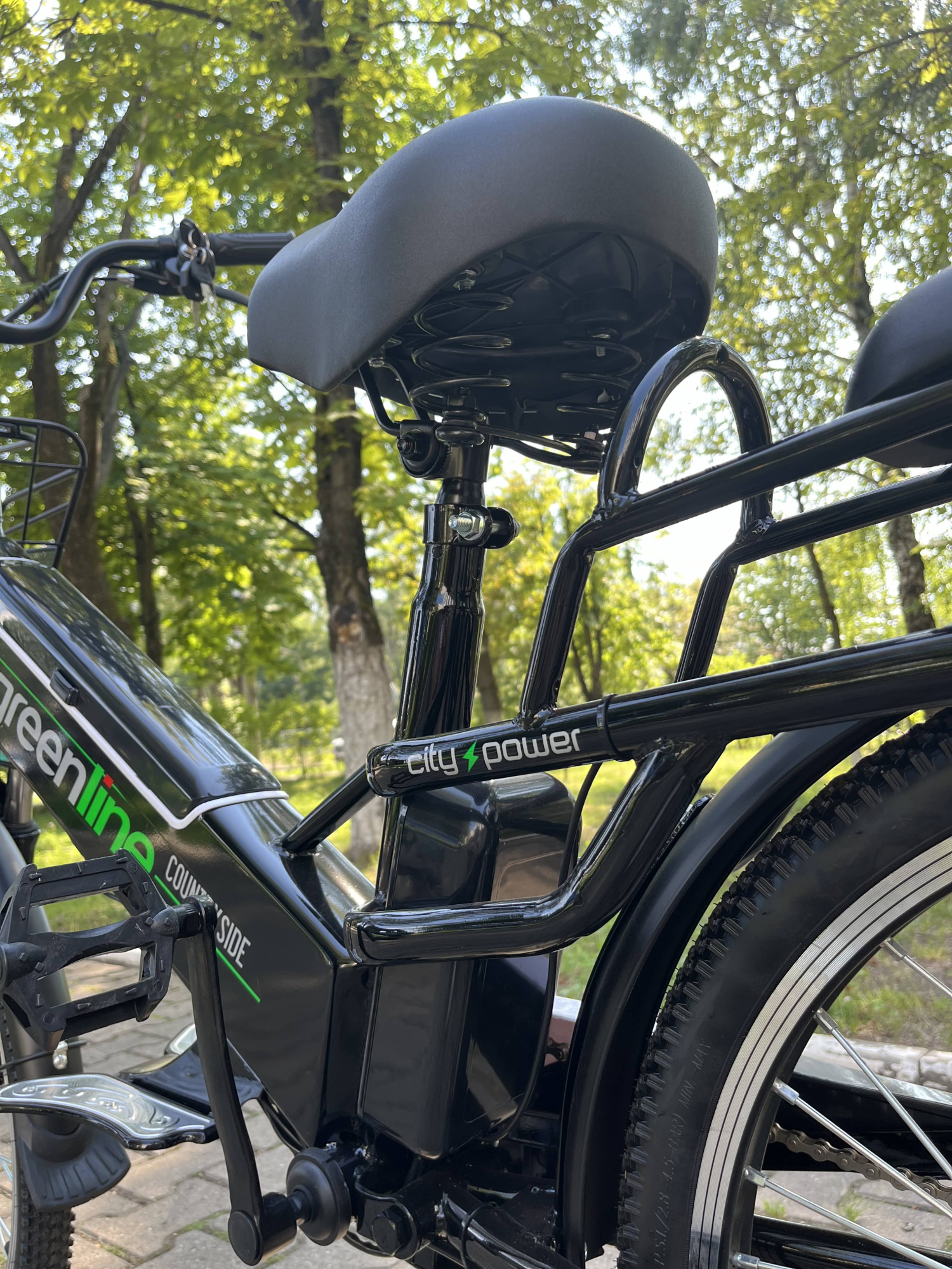 Велогибрид VOLTEN GREENLINE 500W NEW