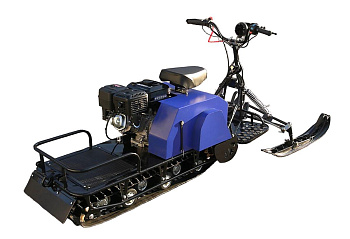 Мотобуксировщик с лыжным модулем 15 л.с., С РЕВЕРСОМ ЛИДЕР-3H-3Т-15АП, ГИДРАВЛИКА, РЫЧАЖ., ПОДОГРЕВ.