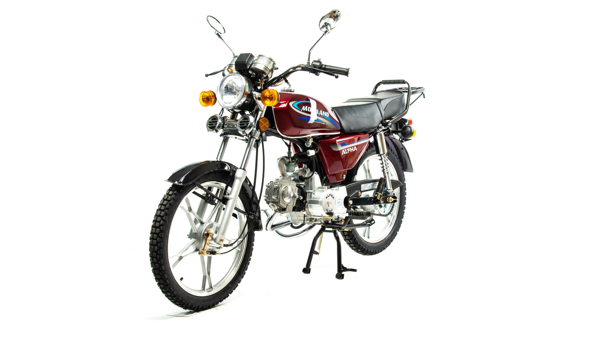 Мопед Motoland Альфа 11 красный (А) Мопед Motoland Альфа 11 красный (А)