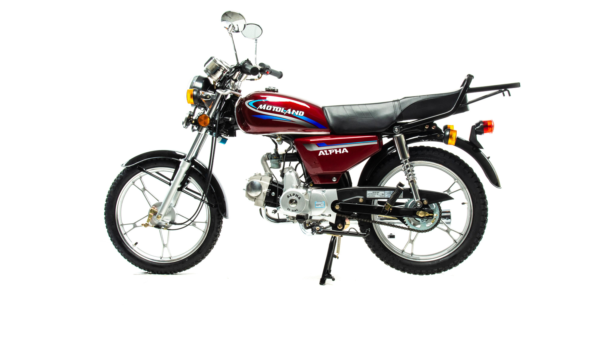 Мопед Motoland Альфа 11 красный (А) Мопед Motoland Альфа 11 красный (А)