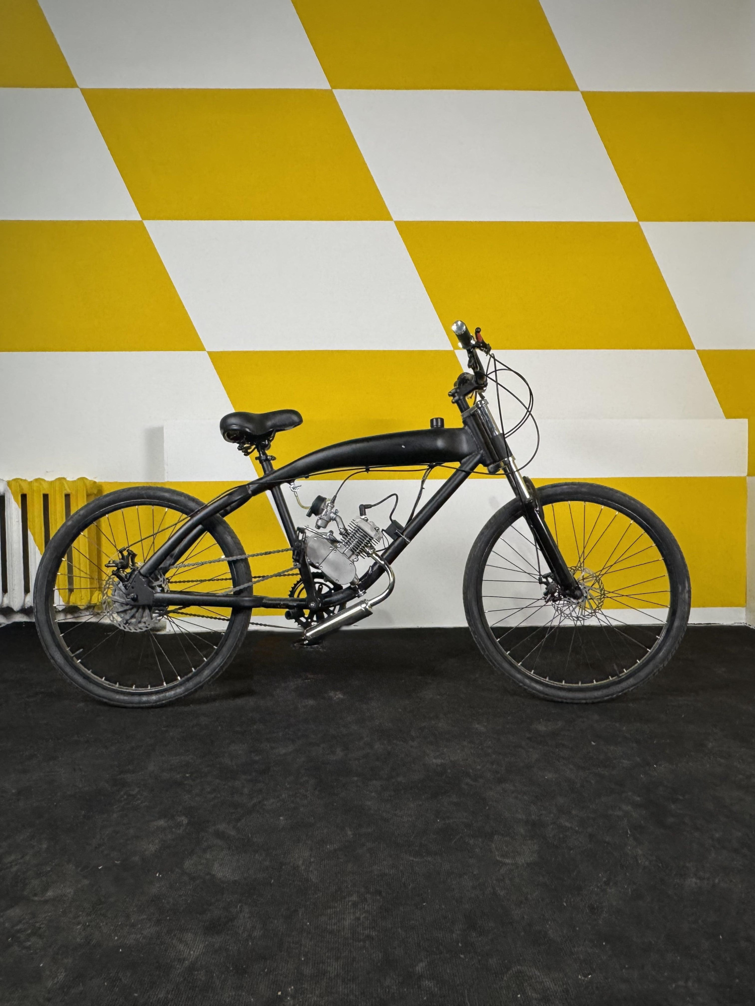 Мотовелосипед Zeda Angel 80cc бак в раме