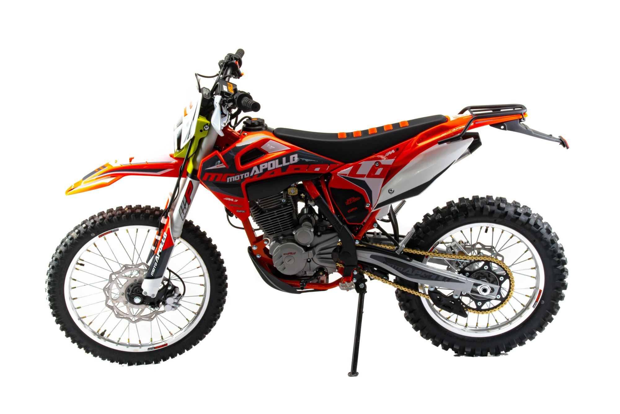 Мотоцикл Кросс Moto Apollo M3 300 (175FMM) оранжевый
